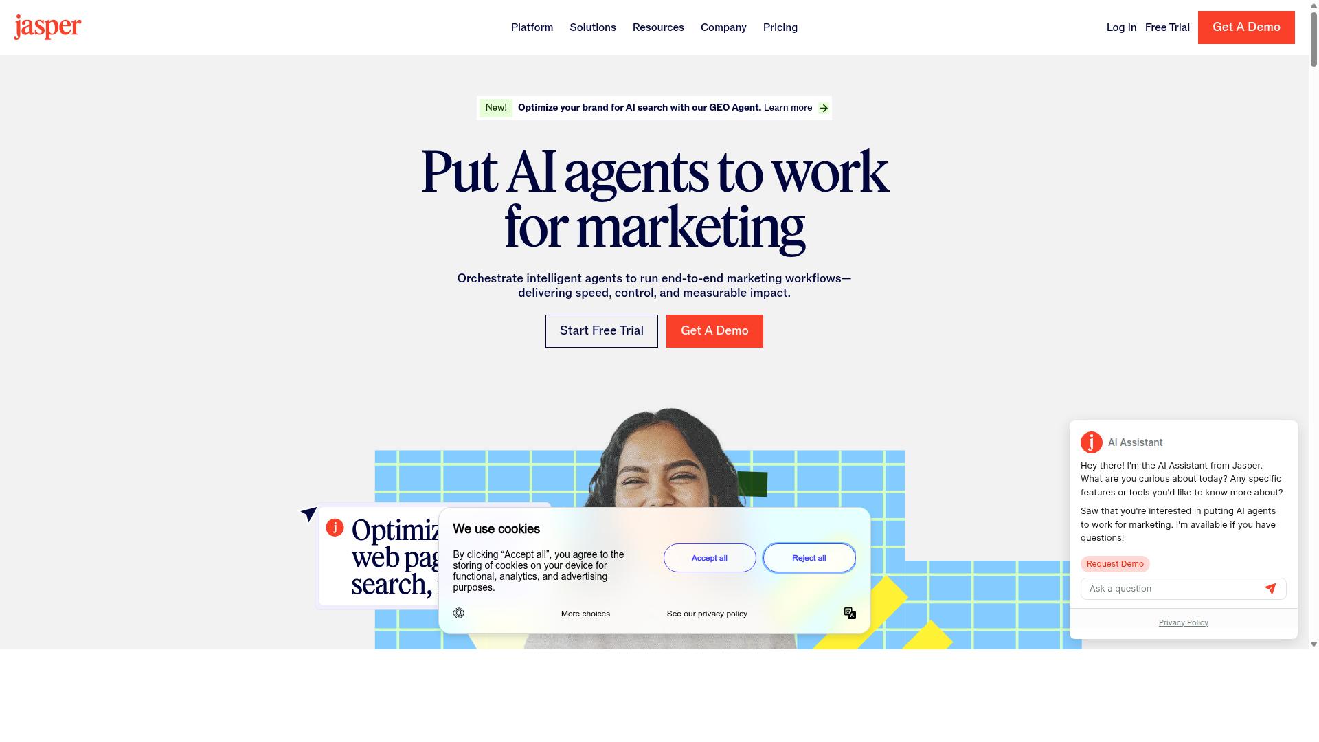 Jasper website